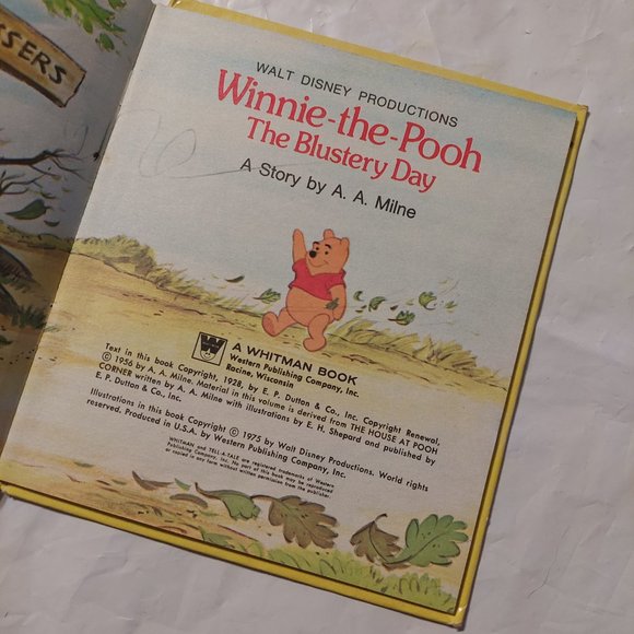 winnie the pooh blustery day book - Picture 5 of 7